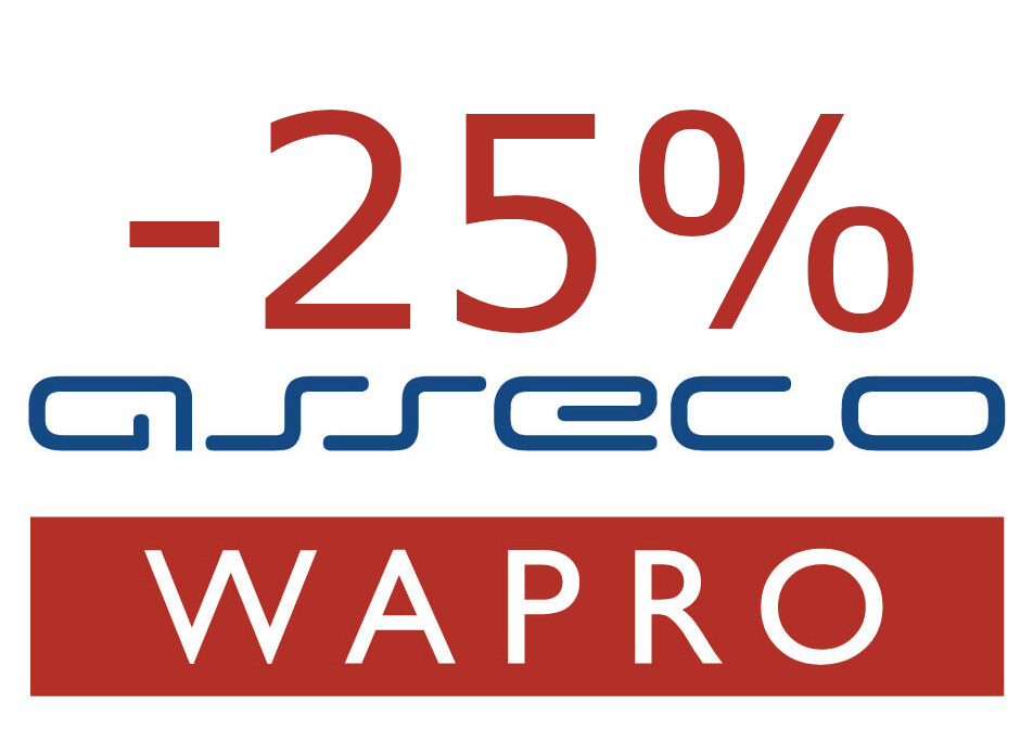 logo Wapro erp 25% rabatu